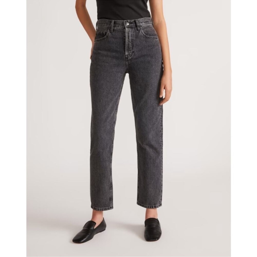 Everlane The Cheeky Jean Black Jeans 27 Crop